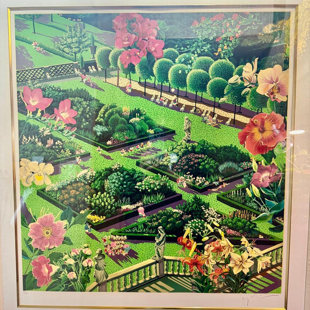 送料込　ヒロヤマガタ スカルプチャーガーデン　直筆サイン付