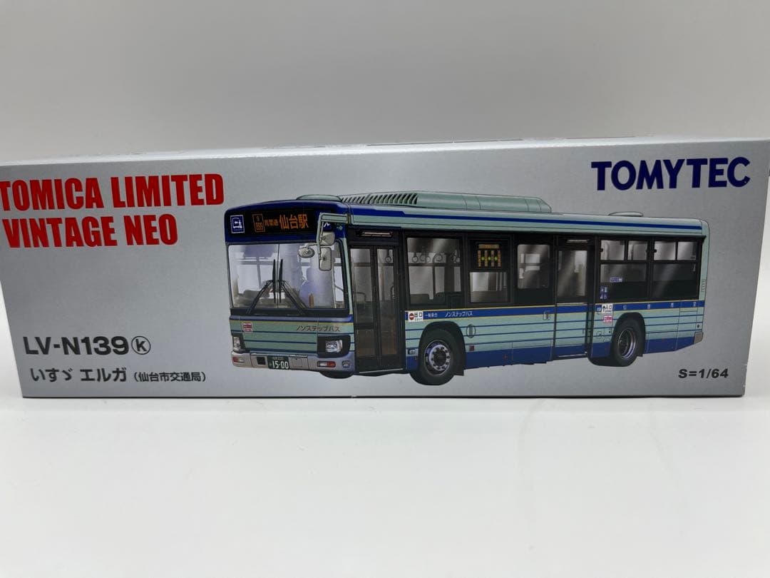 LV-N139k いすゞエルガ 仙台市交通局 仙台市営バス トミカリミテッド
