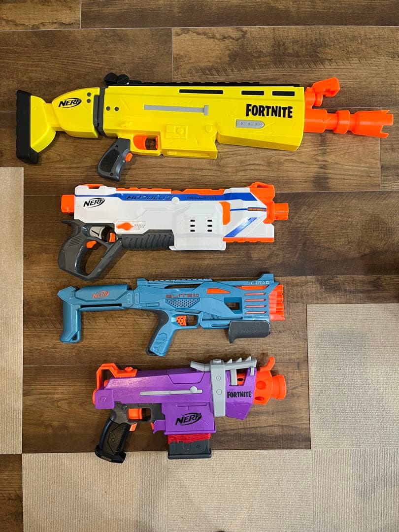 フォートナイト NERF ナーフ トイガン 4点セット - メルカリ