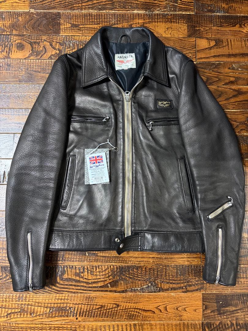 ルイスレザー×リアルマッコイズ ディアスキン ドミネーター 40 ブラック 8001000818772_1.jpg?v=