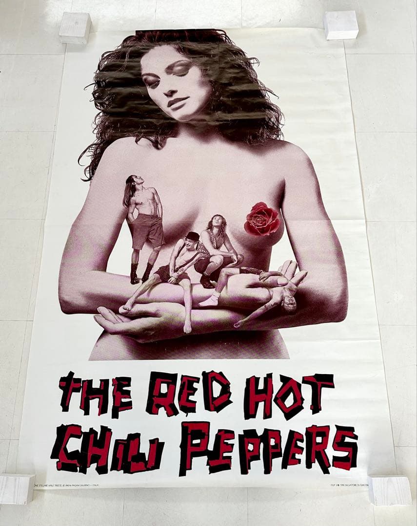 超超ビッグサイズ 80s レッドホットチリペッパーズ マザーズミルク ポスター