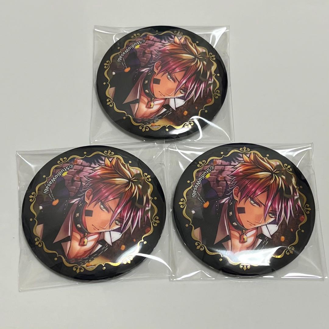 悪魔執事と黒い猫 あくねこ ロノ 4周年 箔押し缶バッジ - メルカリ