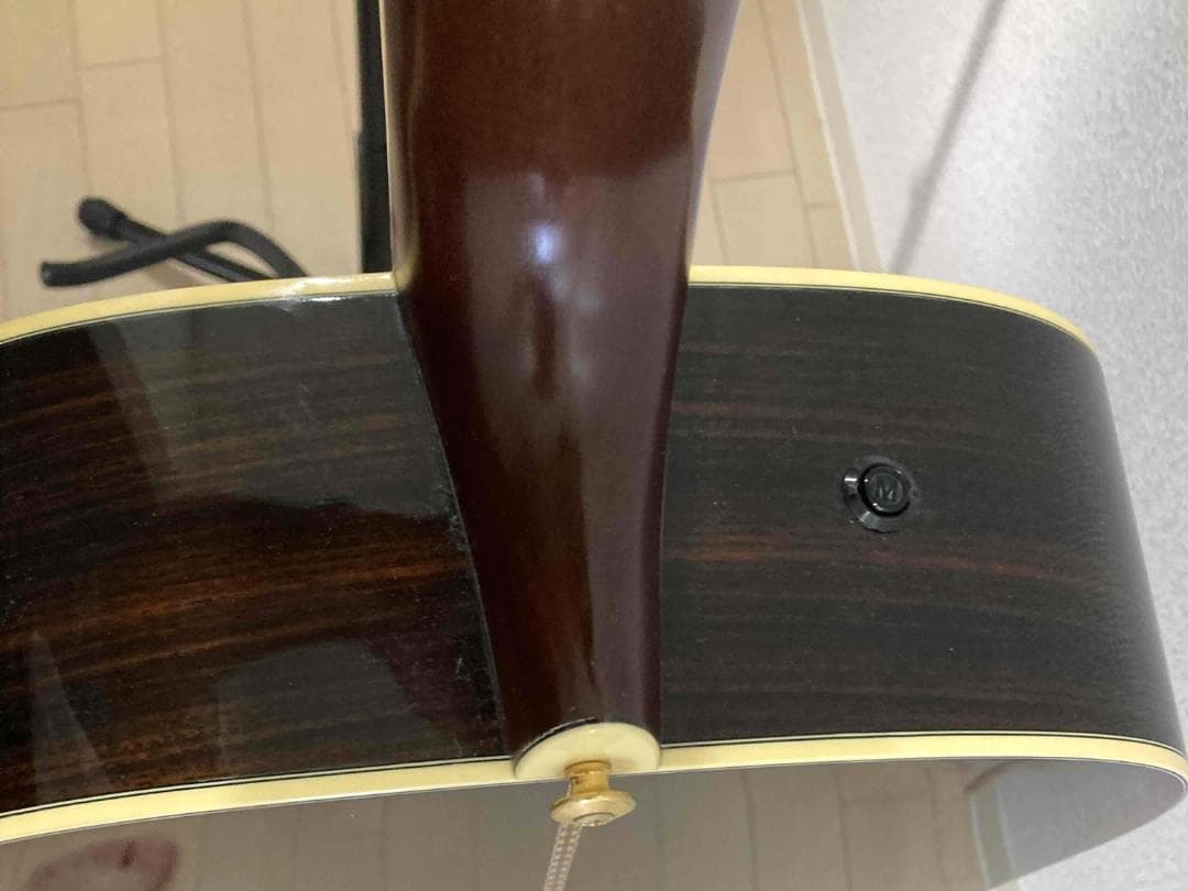 み*ん様 Yamaha LL-33J ハードケース付 エレアコジャンク品