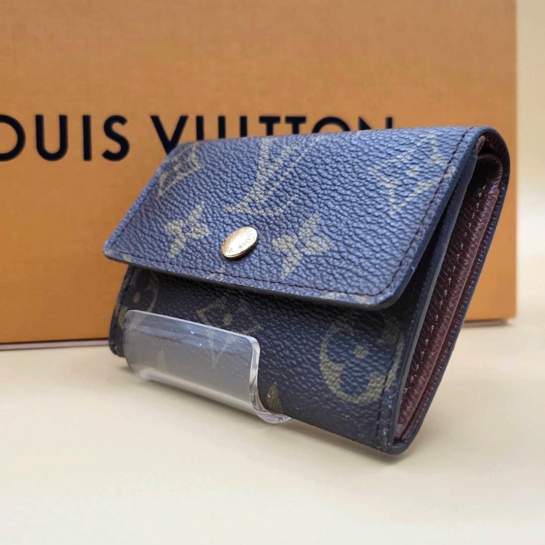 【美品】ルイヴィトン モノグラム ポルトモネ プラ ケース 小銭入れ
