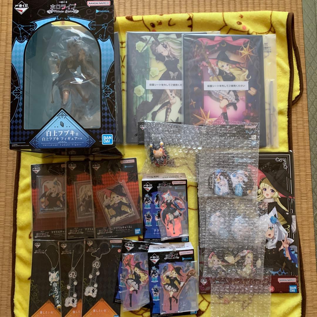一番くじ ホロライブ 白上フブキフィギュア＋ラストワン賞＋おまけ付き