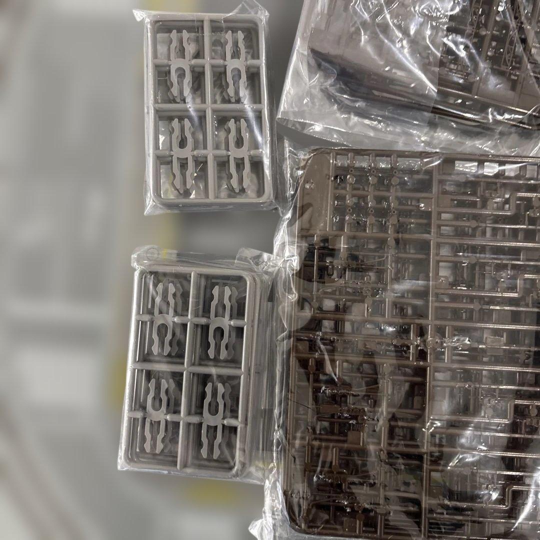 カトー40-811ユニトラム基本&40-813直線拡張 各ジャンク品2個セット