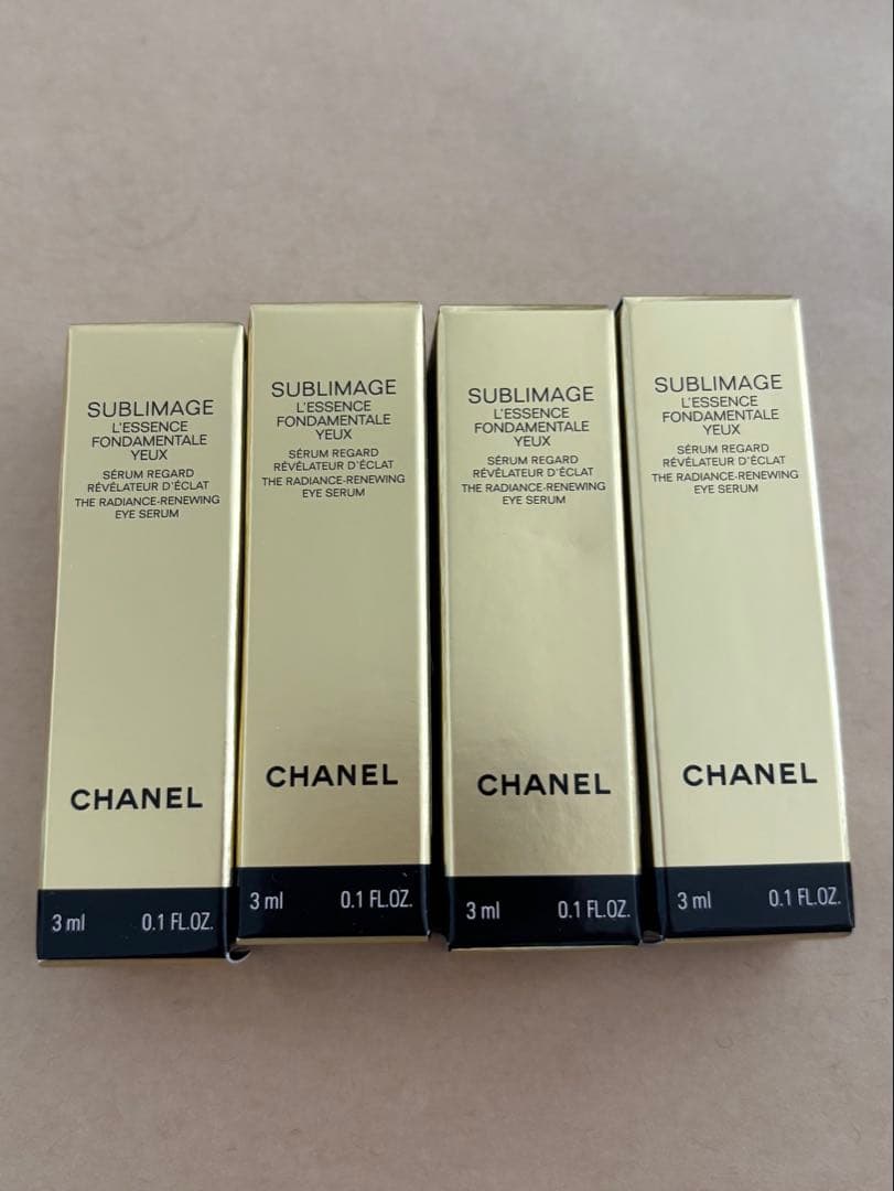 シャネル　アイクリーム　サンプル　サプリマージュレサンスフォンダモンタル ユー