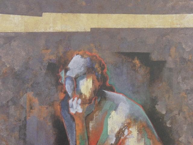 松本俊喬、【個】、希少な大判額装用画集より、美品、日本人画家、新品