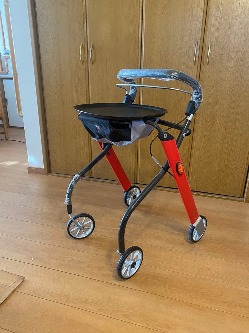 レッツゴー（室内専用歩行車）／レッド（竹虎）