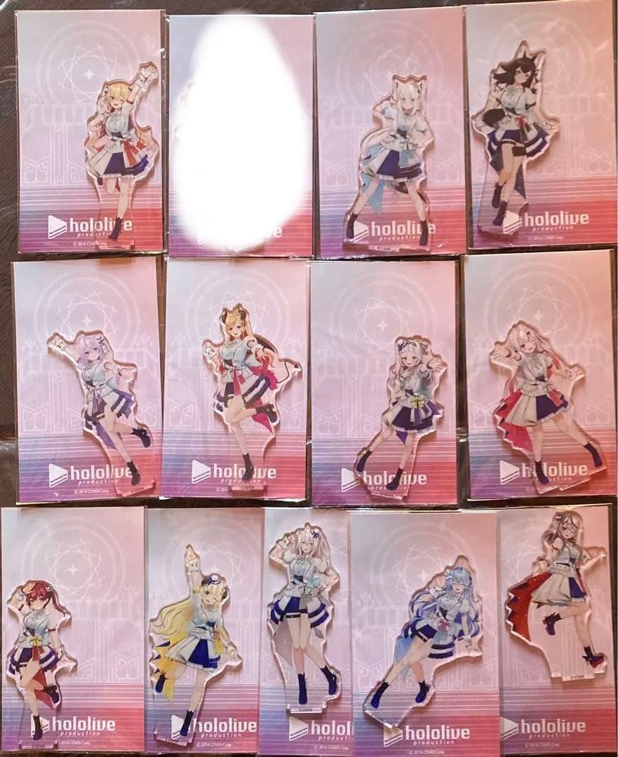 ホロライブ　3Dアクリルスタンドセット　ブライト衣装ver