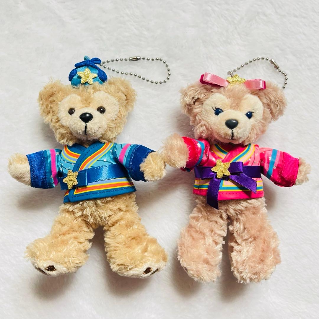 ダッフィー シェリーメイ ぬいぐるみバッジ 七夕デイズ 2014年