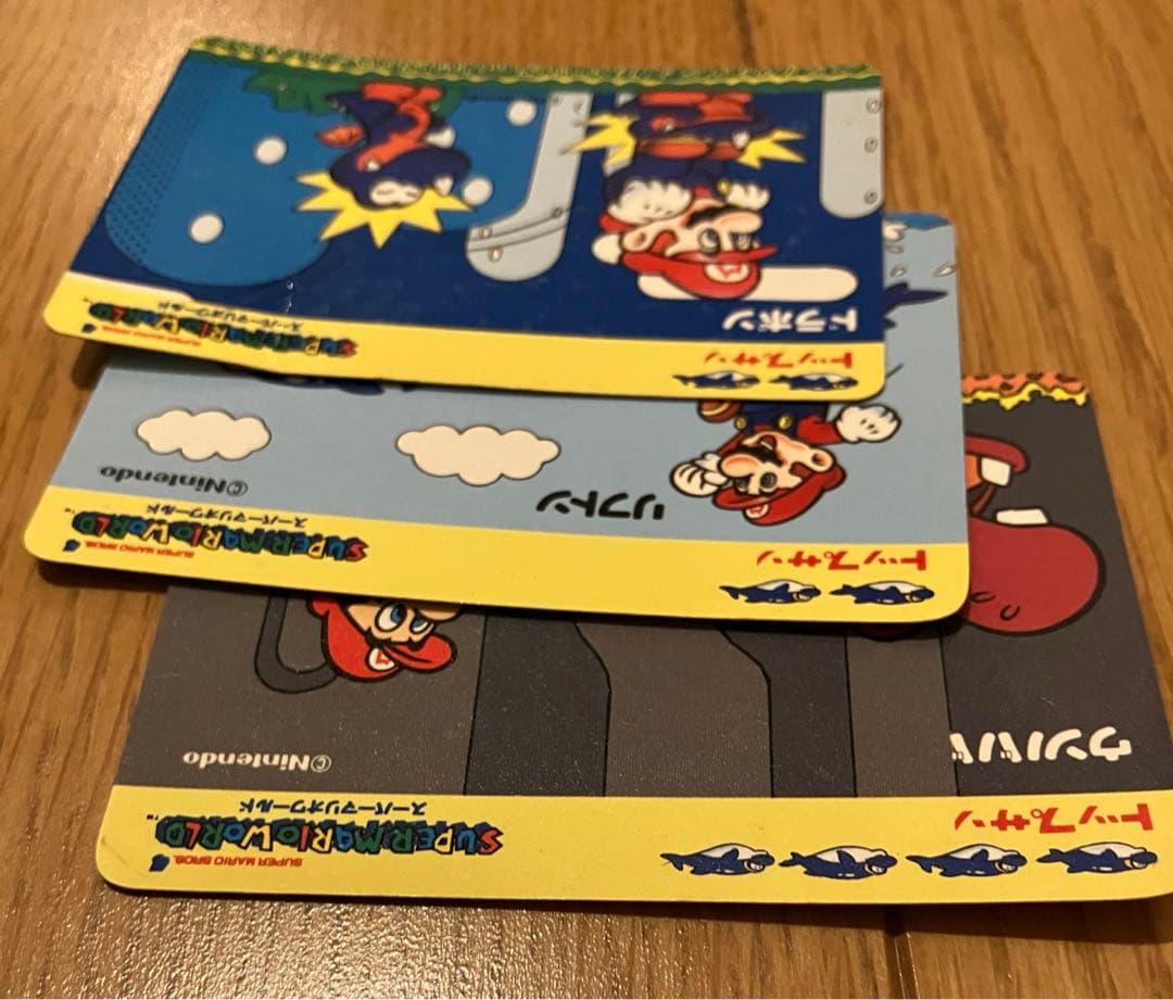 トップサン スーパーマリオワールドカード3枚まとめて【食玩】 - メルカリ