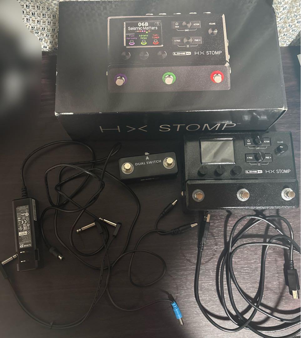 LINE 6 HX STOMP ギターエフェクター フットスイッチ付き