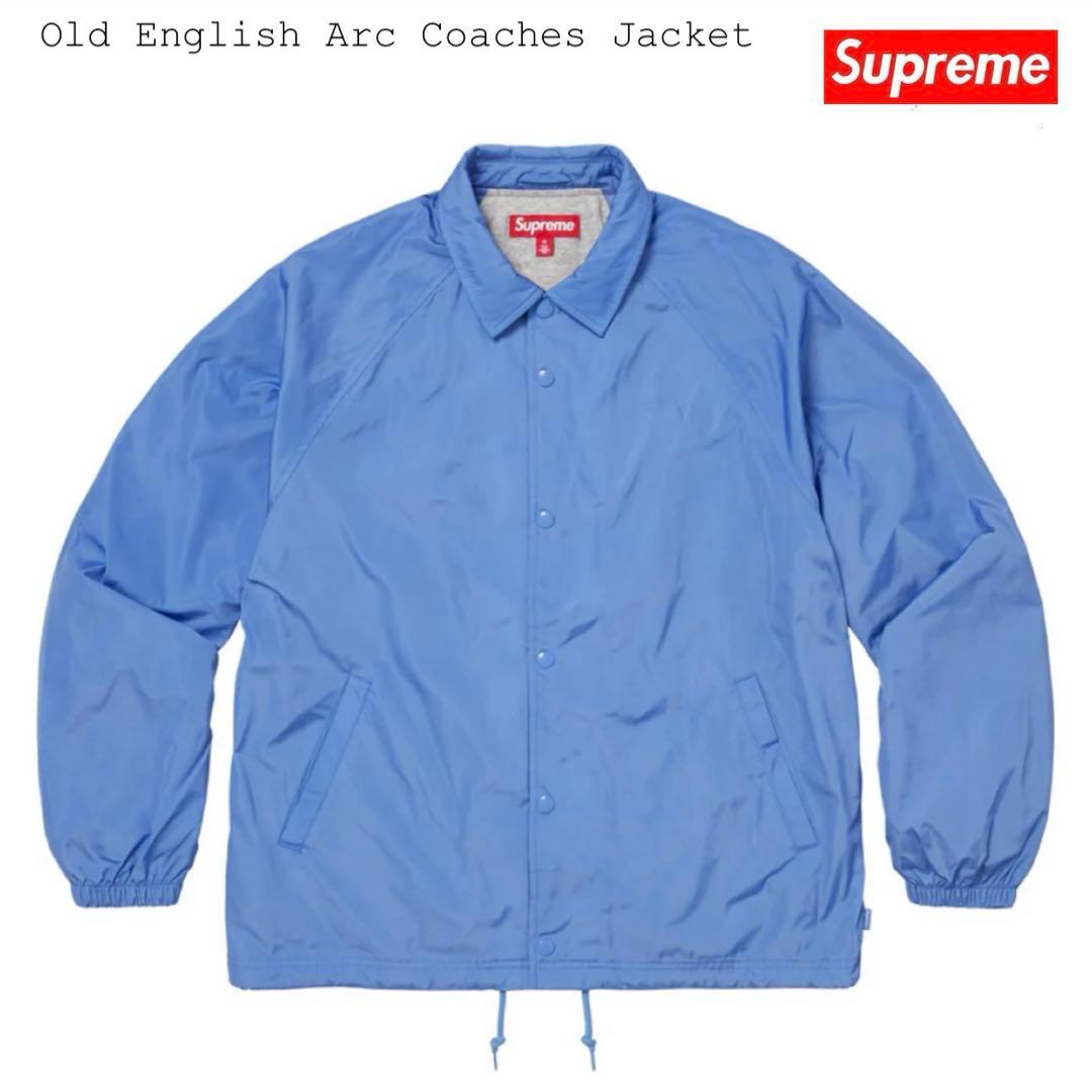 新品supreme/Old English Arc Coaches Jacket - メルカリ