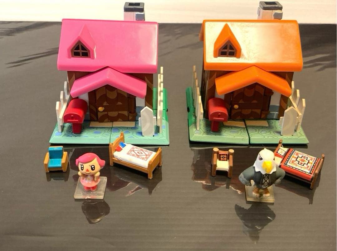 どうぶつの森 わたしのおうちコレクション2種＆森をつくろ フィギュア
