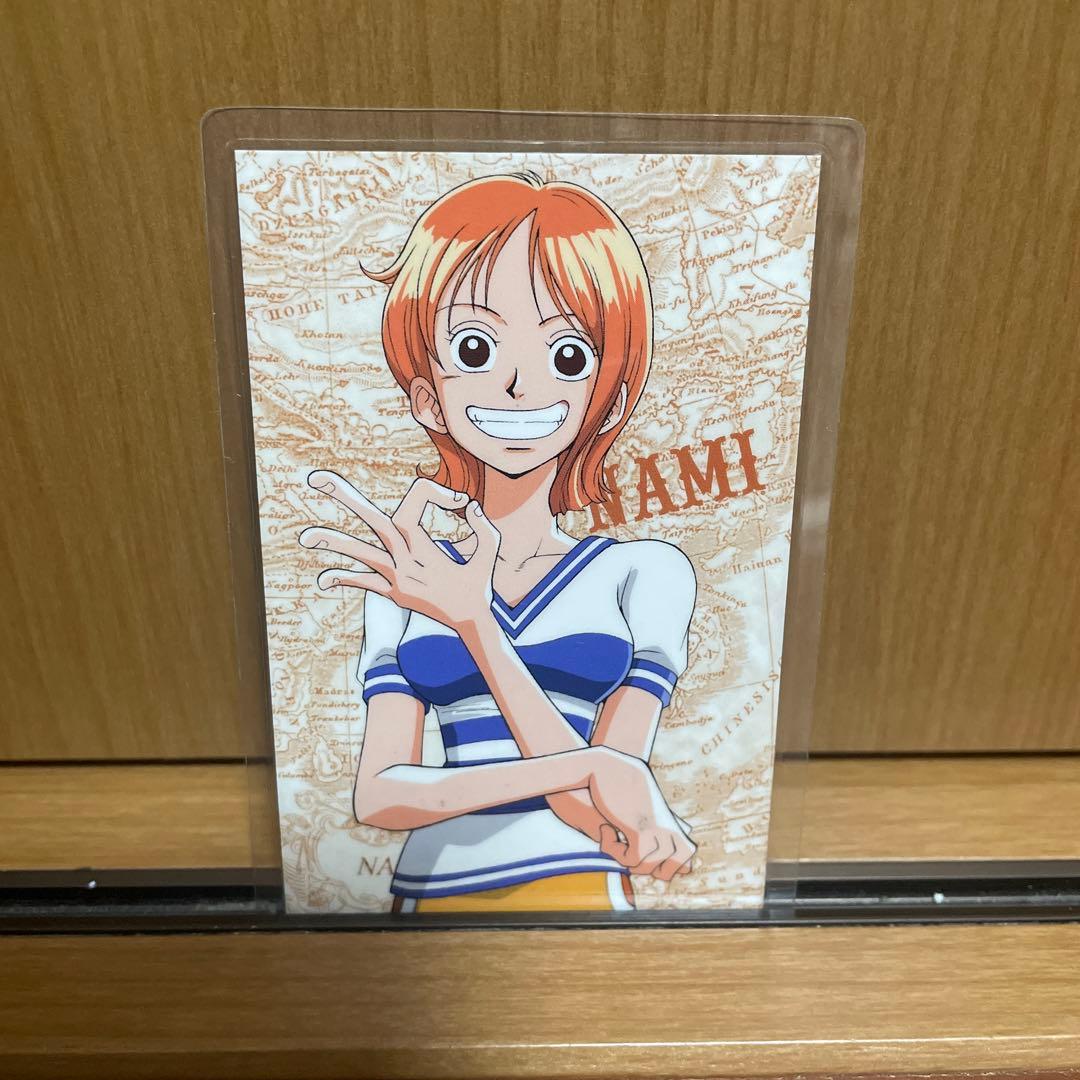ONE PIECE ナミ ラミネートカード コレクション003 - メルカリ