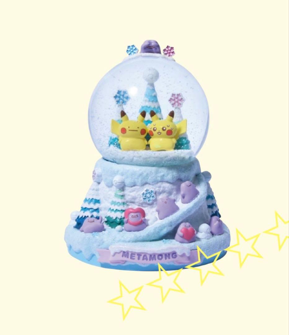 韓国公式　ポケモン　メタモン　スノードーム　スノーボール　限定グッズ