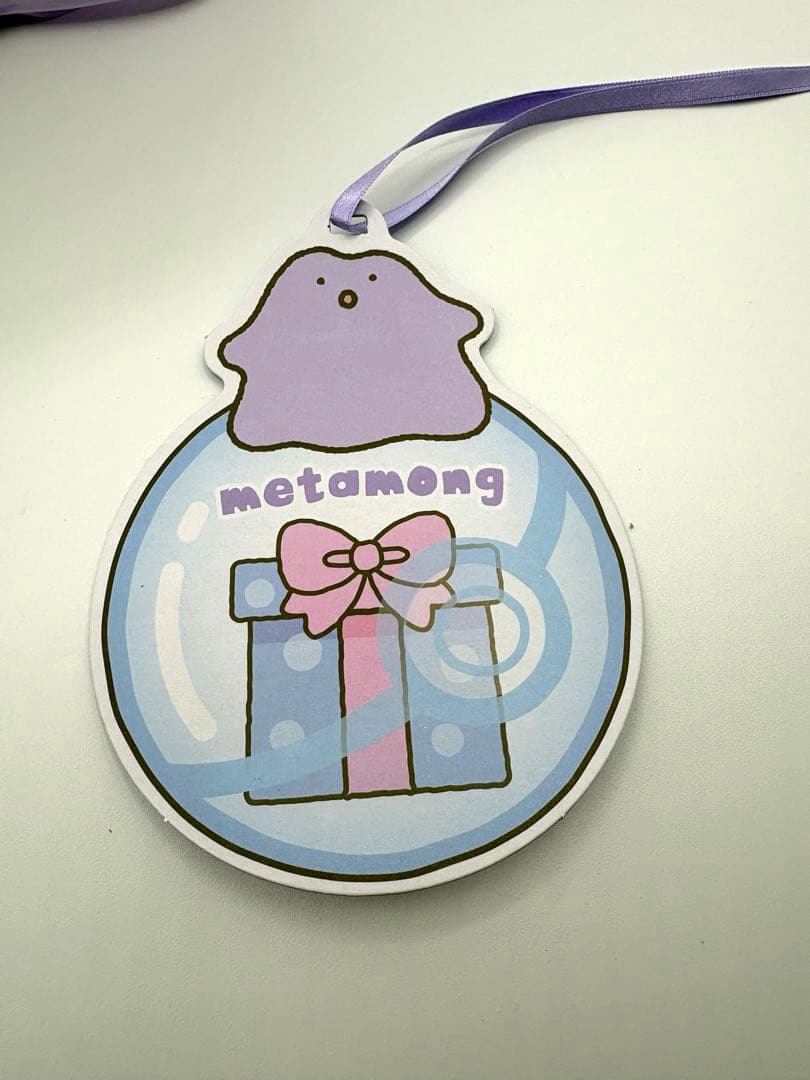 韓国公式 ポケモン メタモン スノードーム スノーボール 限定グッズ