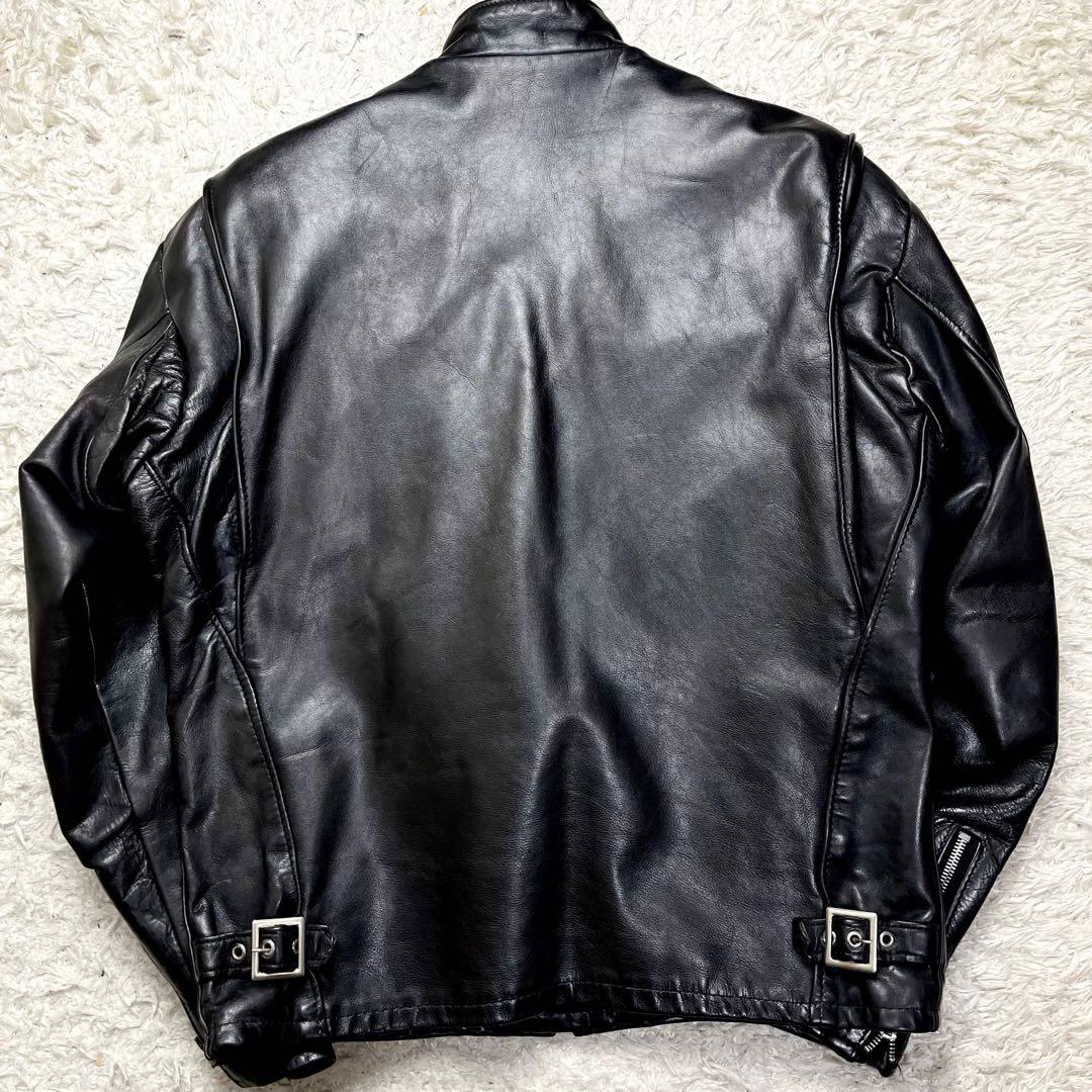 美品/2way/ライナー✨ショット シングルライダース レザージャケット