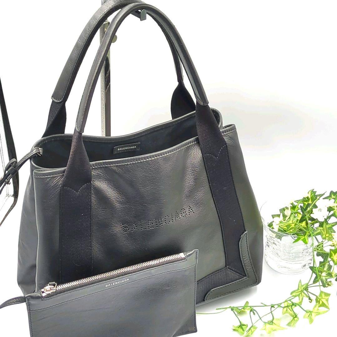 良品✨️BALENCIAGA バレンシアガ ハンドバッグ パンチングロゴ