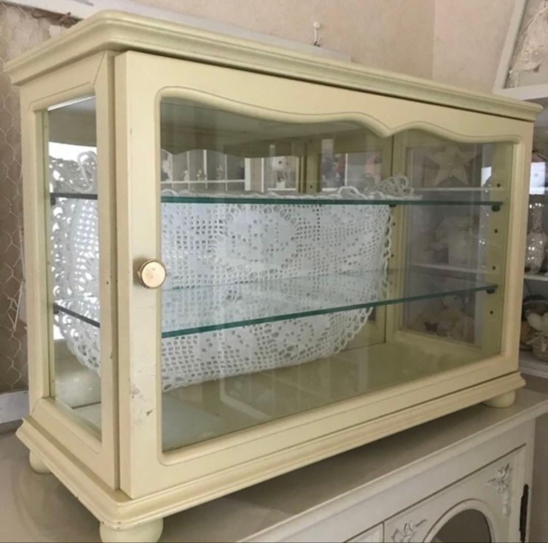 塩川光明堂 ガラスショーケース キュリオケース　コレクションケース　什器　岐阜発