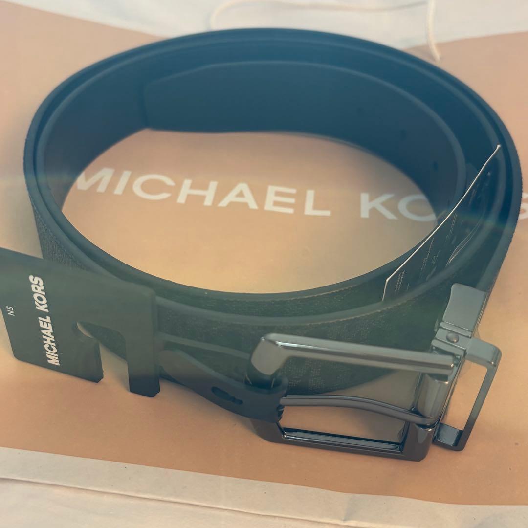 Michael Kors リバーシブルベルト 黒