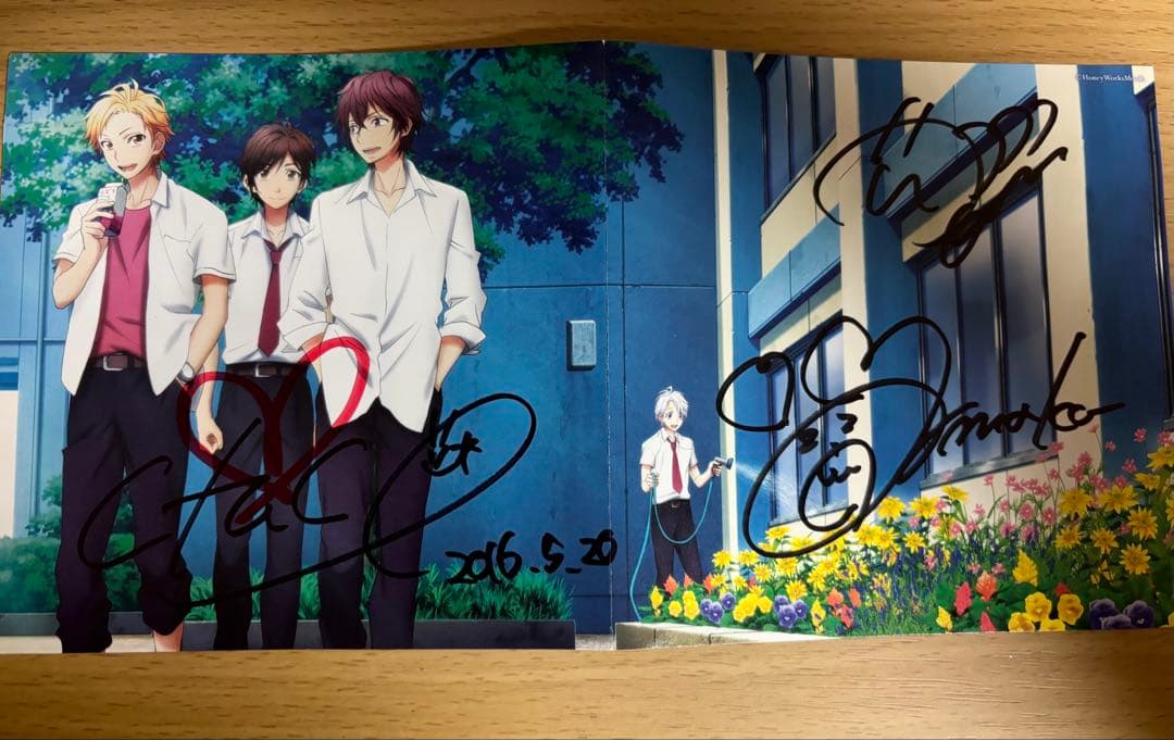 HoneyWorks CHiCO、Gom、ヤマコ 直筆サイン