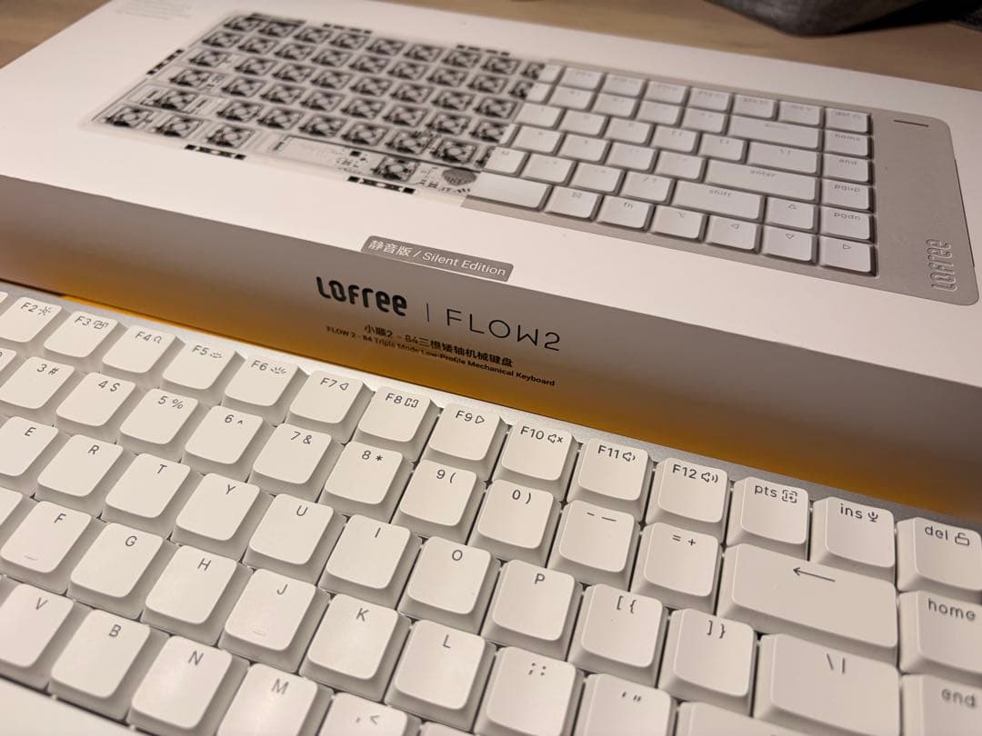 Lofree Flow2 Void（静音) キーボード + Nuphy Pad - メルカリ