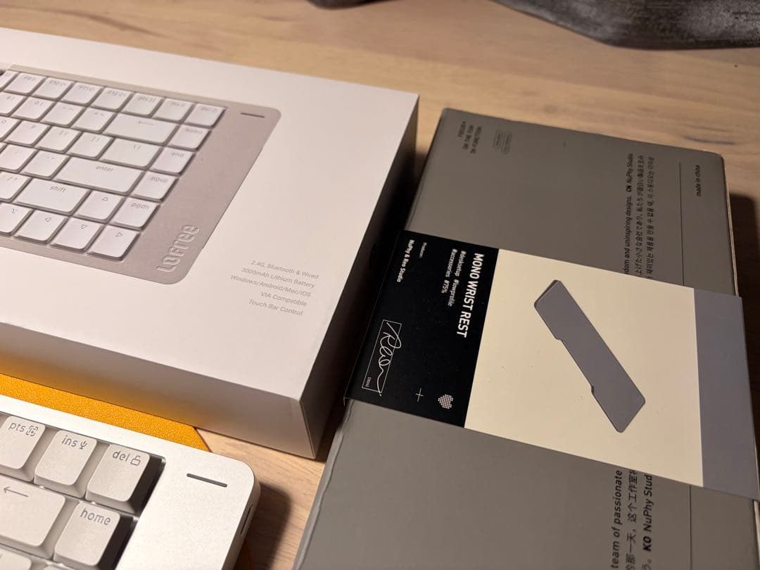 Lofree Flow2 Void（静音) キーボード + Nuphy Pad - メルカリ