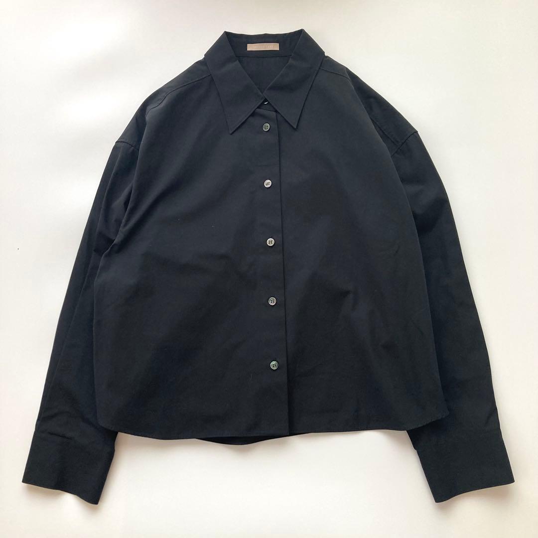 伊勢丹限定 美品 セオリーリュクス 長袖ブラウス 2023 シャツ ブラック