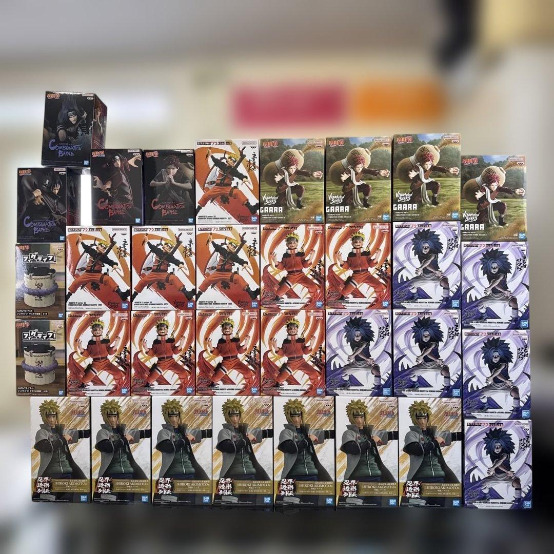 NARUTO フィギュアまとめ売り33個　波風ミナト　ナルト イタチ　サスケ