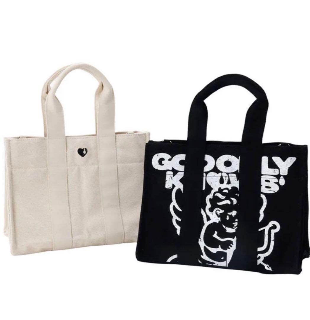 GOD ONLY KNOWS ANGEL LOGO TOTE BAG - メルカリ