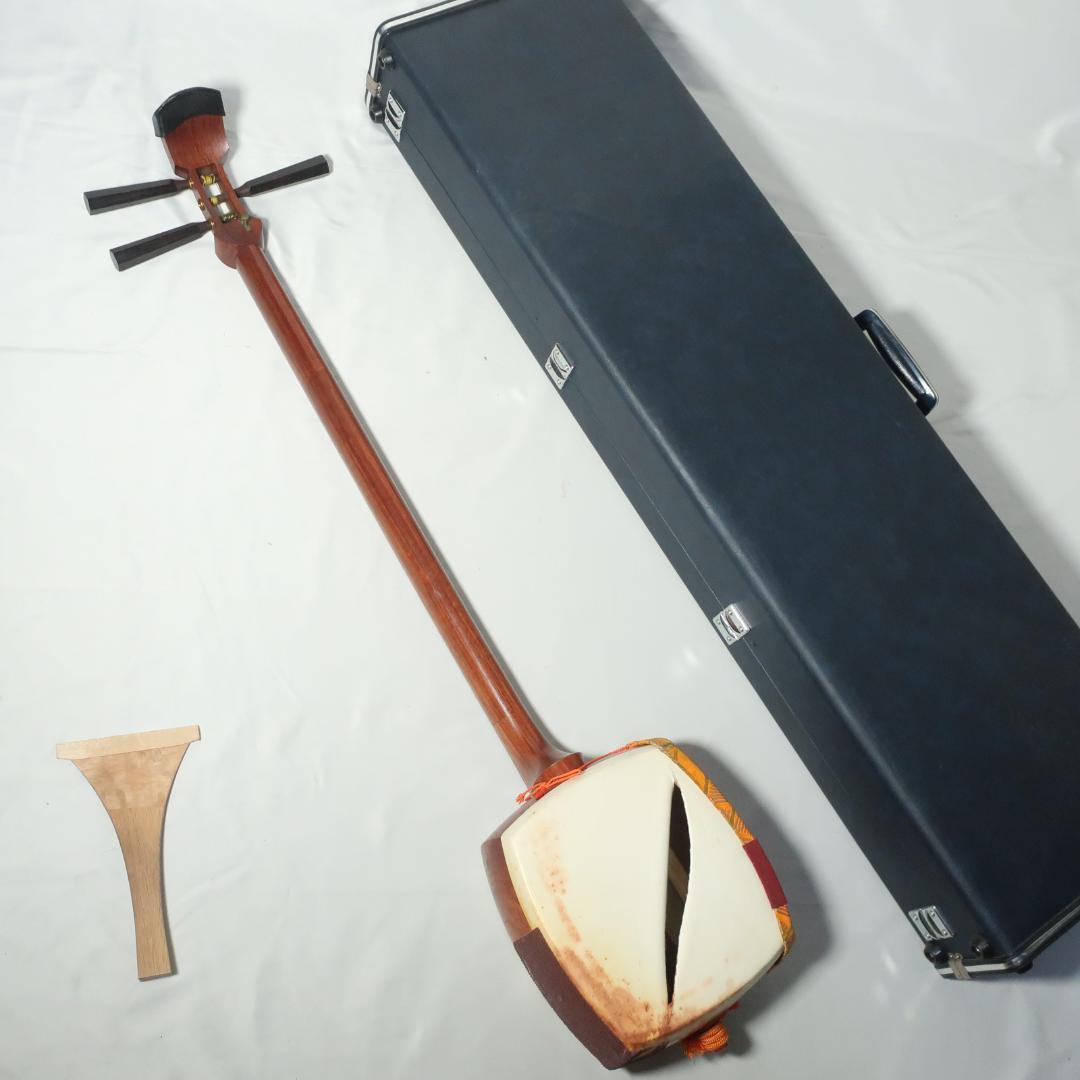 中棹 三味線 東触り仕様 撥 ハードケース付 - メルカリ