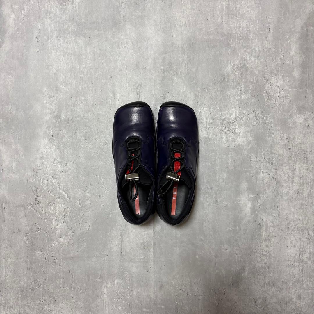 00s PRADA SPORT archive leather sneakers - メルカリ
