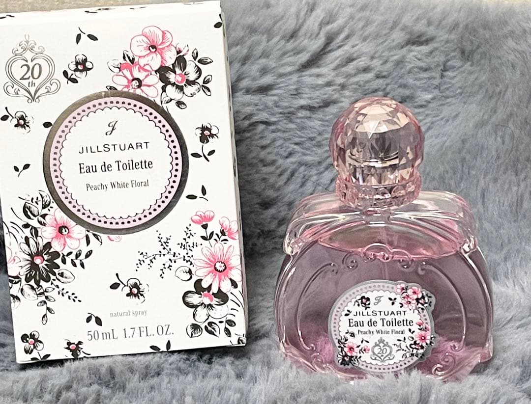 新品JILL STUARTピーチーホワイトフローラル オードトワレ50ml