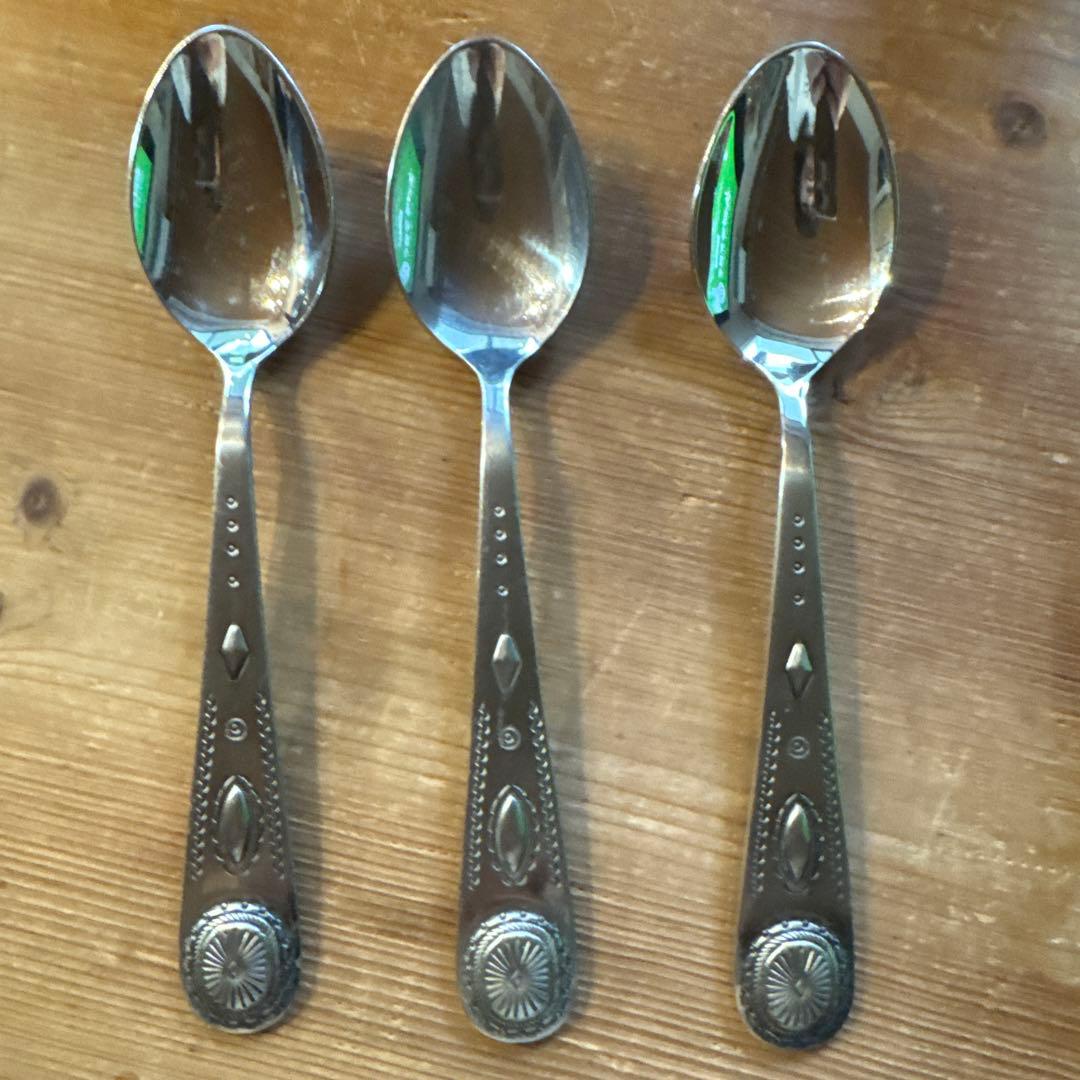 (ナバホシリーズ　コンチョ）ラルフローレン　スプーン3本（中古）