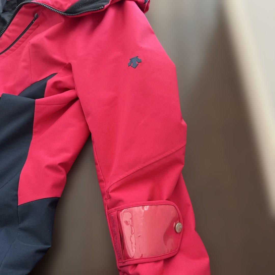 きのこ様専用デサント女性用スキーウェア ピンク/グレー