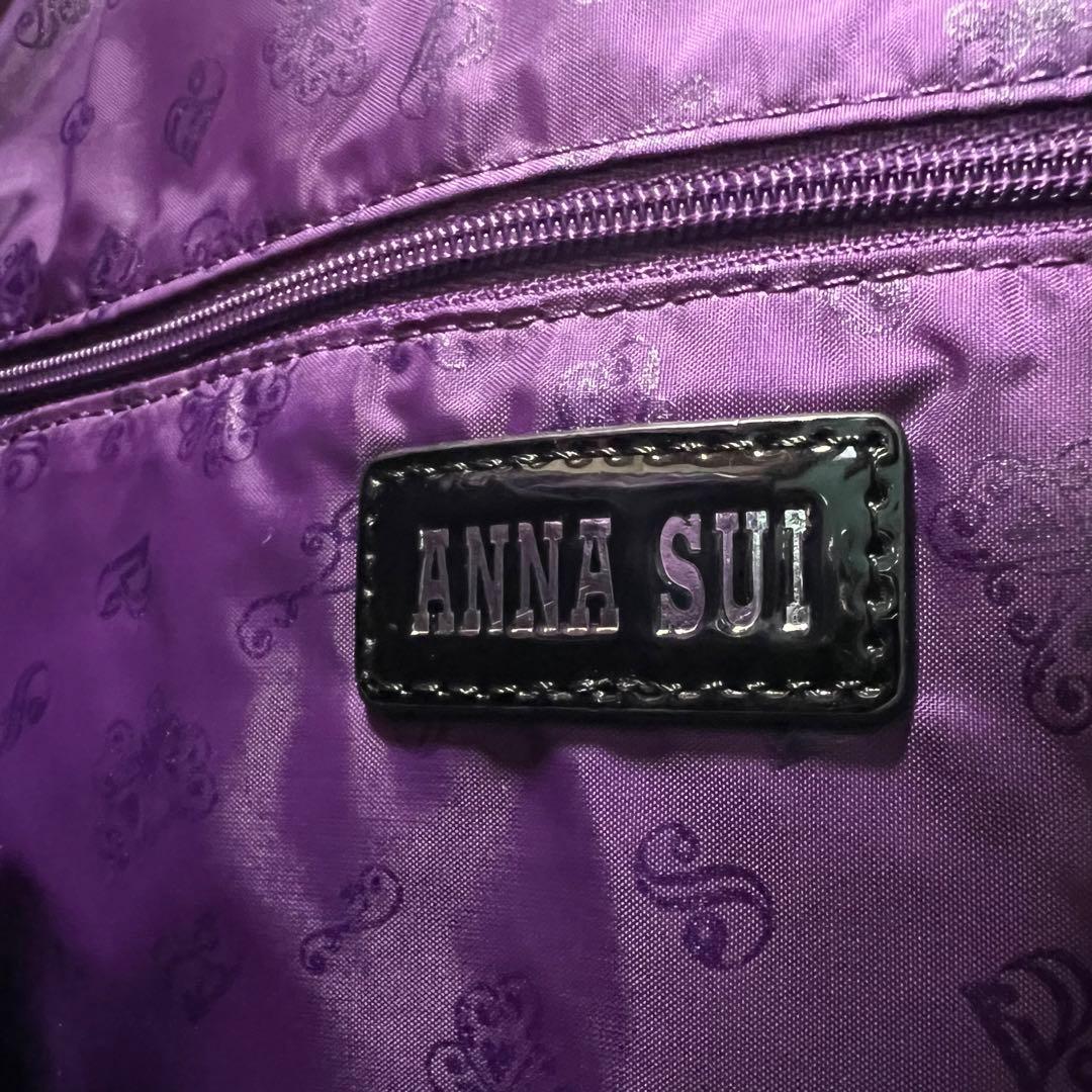 ANNA SUI プラネタ 2WAYリュックサック キルティング ブラック - メルカリ