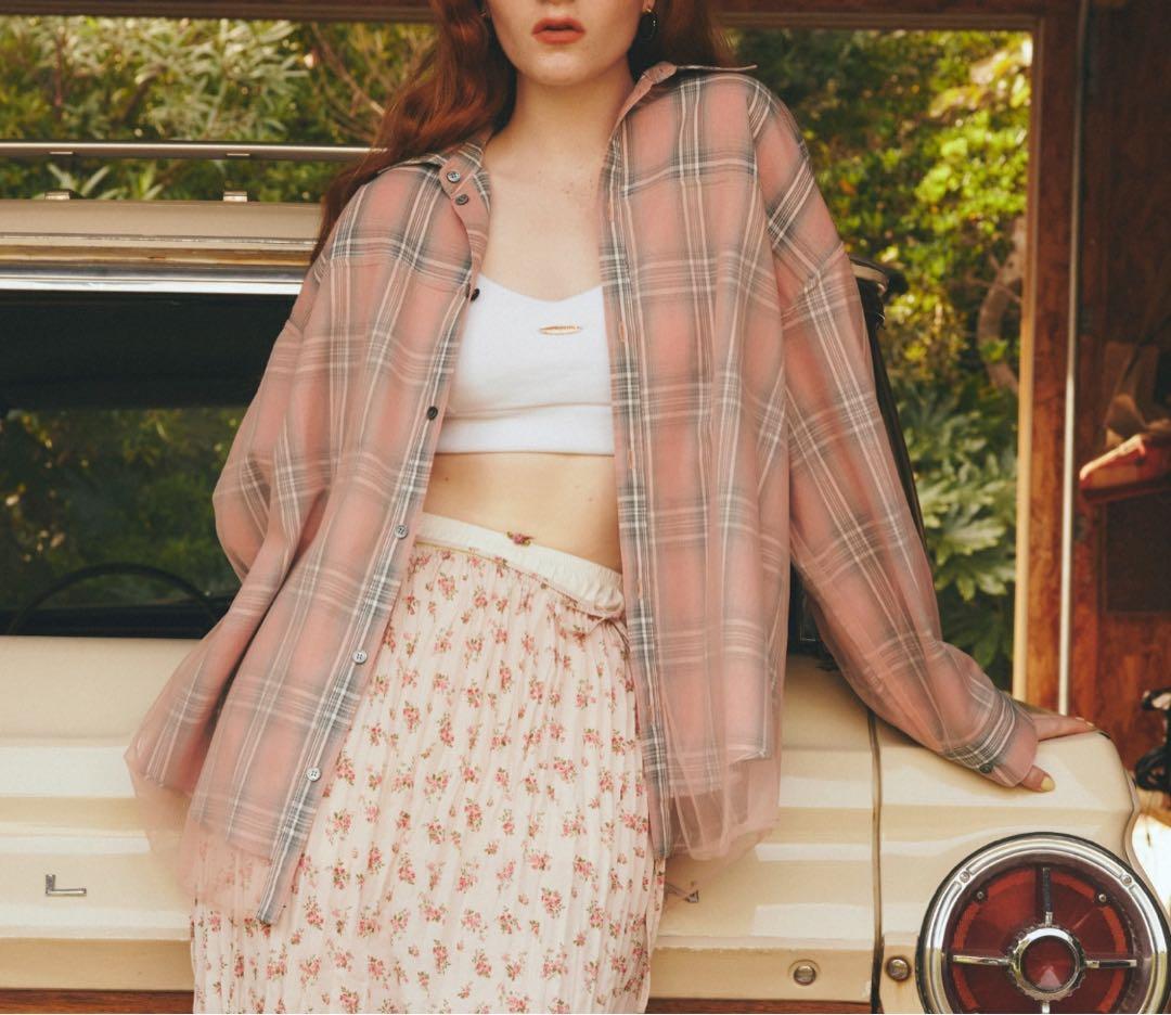 MAISON SPECIAL メゾンスペシャル リバーシブルボイルシャツ ピンク