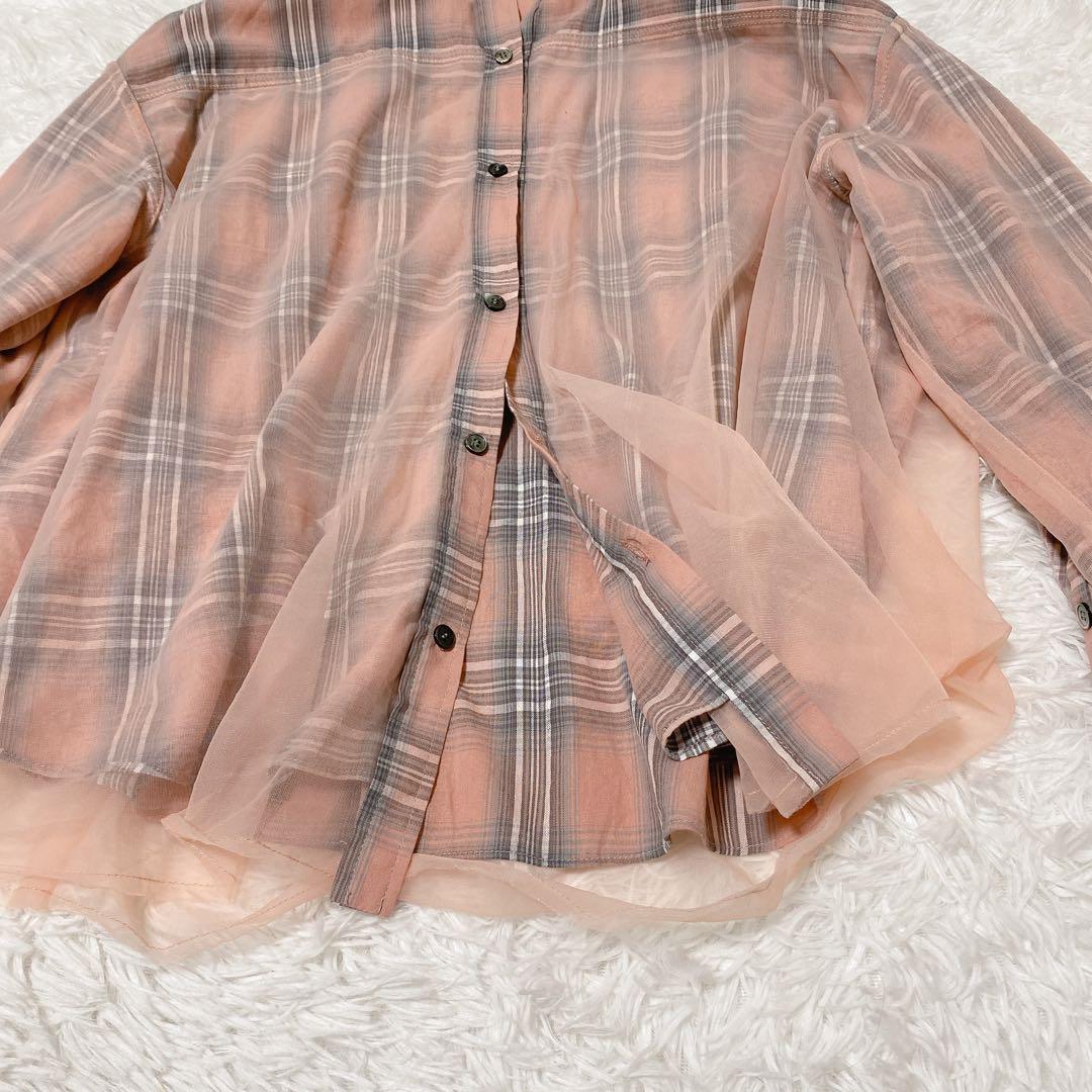 MAISON SPECIAL メゾンスペシャル リバーシブルボイルシャツ ピンク