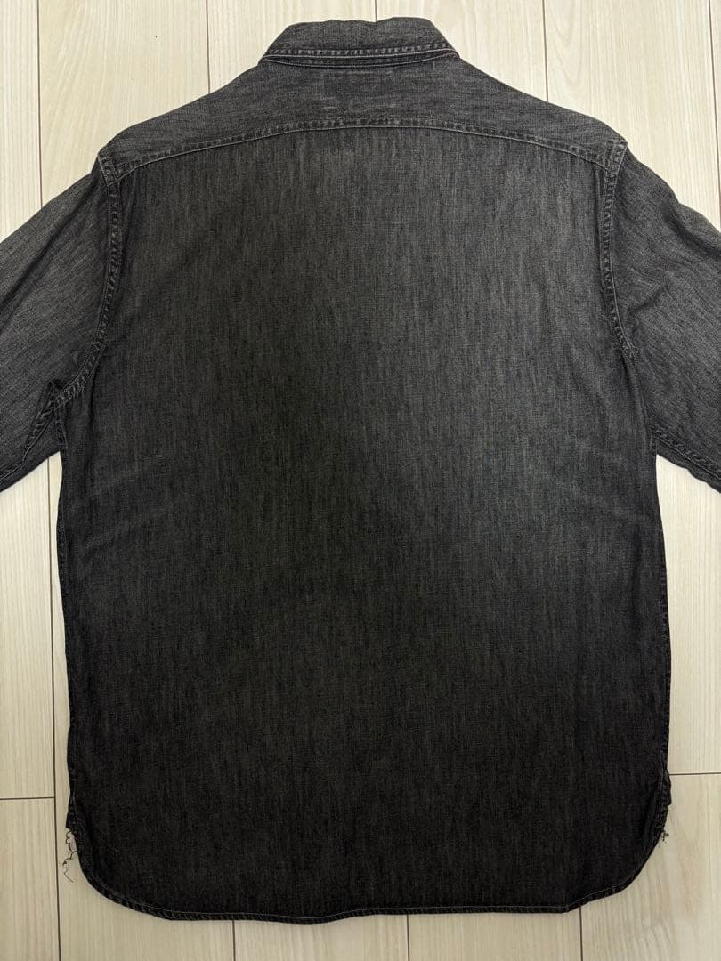 ダブルアールエル ブラックシャンブレー【M】