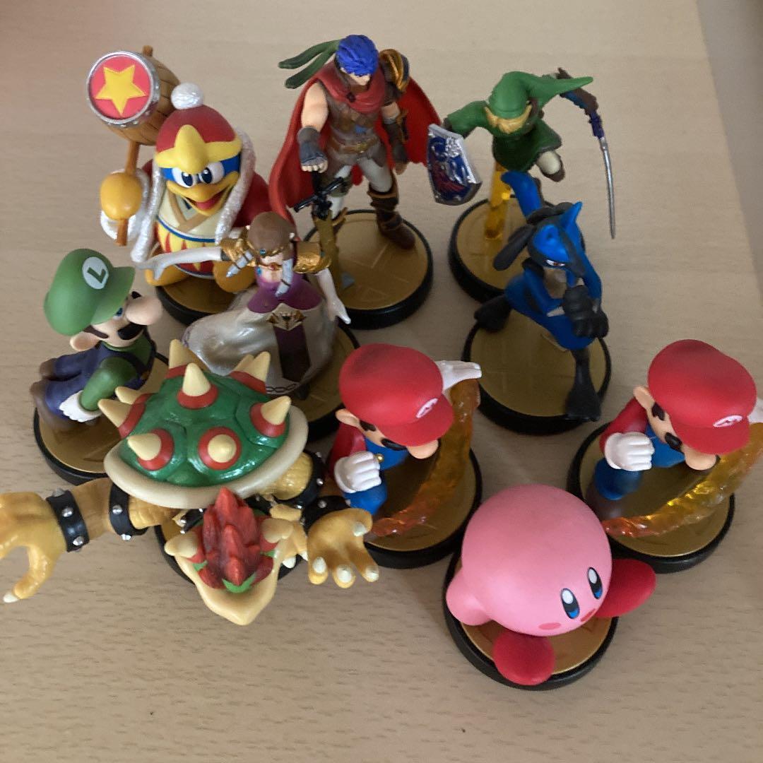 大乱闘スマッシュブラザーズ amiibo フィギュア 10体セット - メルカリ