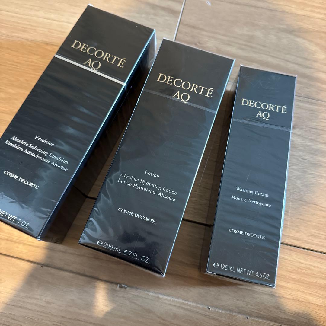 コスメデコルテ　化粧水、乳液、洗顔セット 楽天市場】【11000円相当】コスメデコルテ AQ トラベルキットII