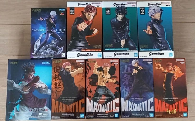 呪術廻戦フィギュア9体セット