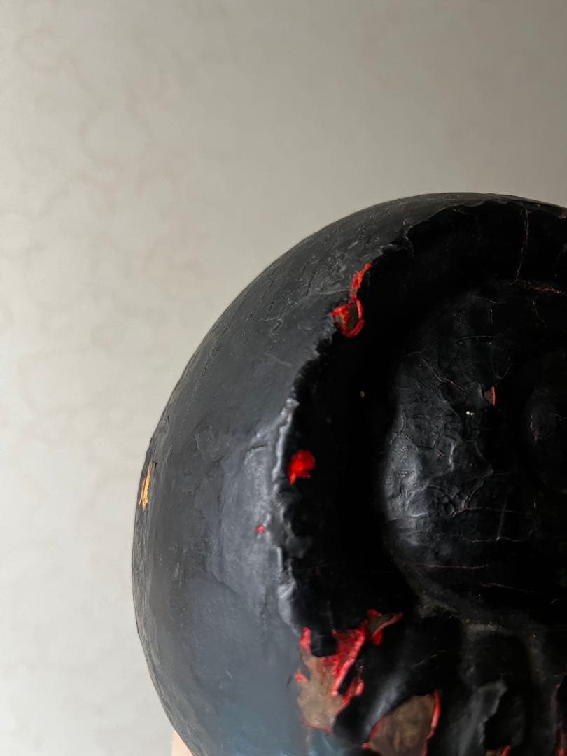 達磨 木型 張子の木型 だるま 高崎だるま 骨董 民藝 時代は明治