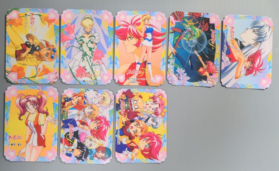 カードダス「キューティーハニーF」第1弾＆第2弾ノーマルコンプ計35枚