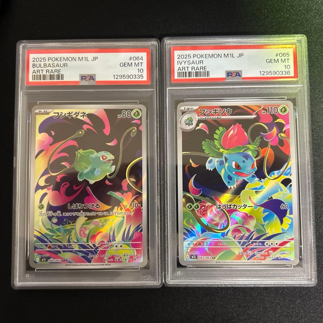 フシギダネAR フシギソウPSA10　2連番