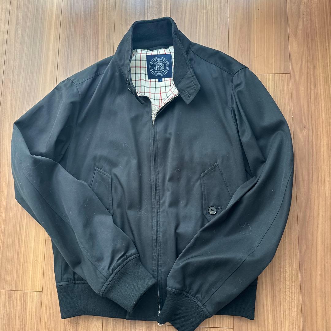 【新品未使用】J.PRESS ブラックジャンパー　Lサイズ