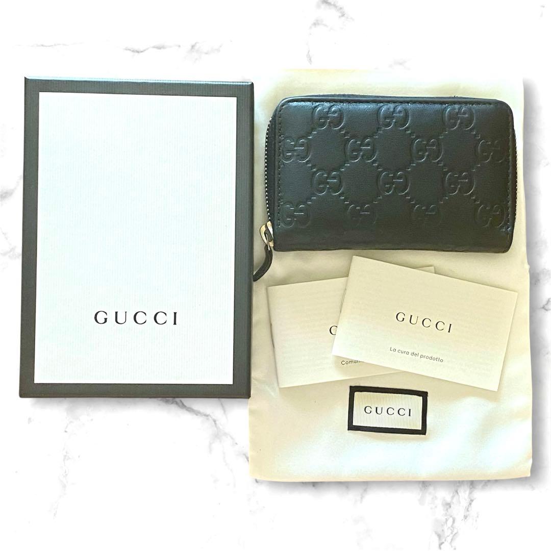 GUCCI（グッチ）レザー ケース　255452-2149 付属品付