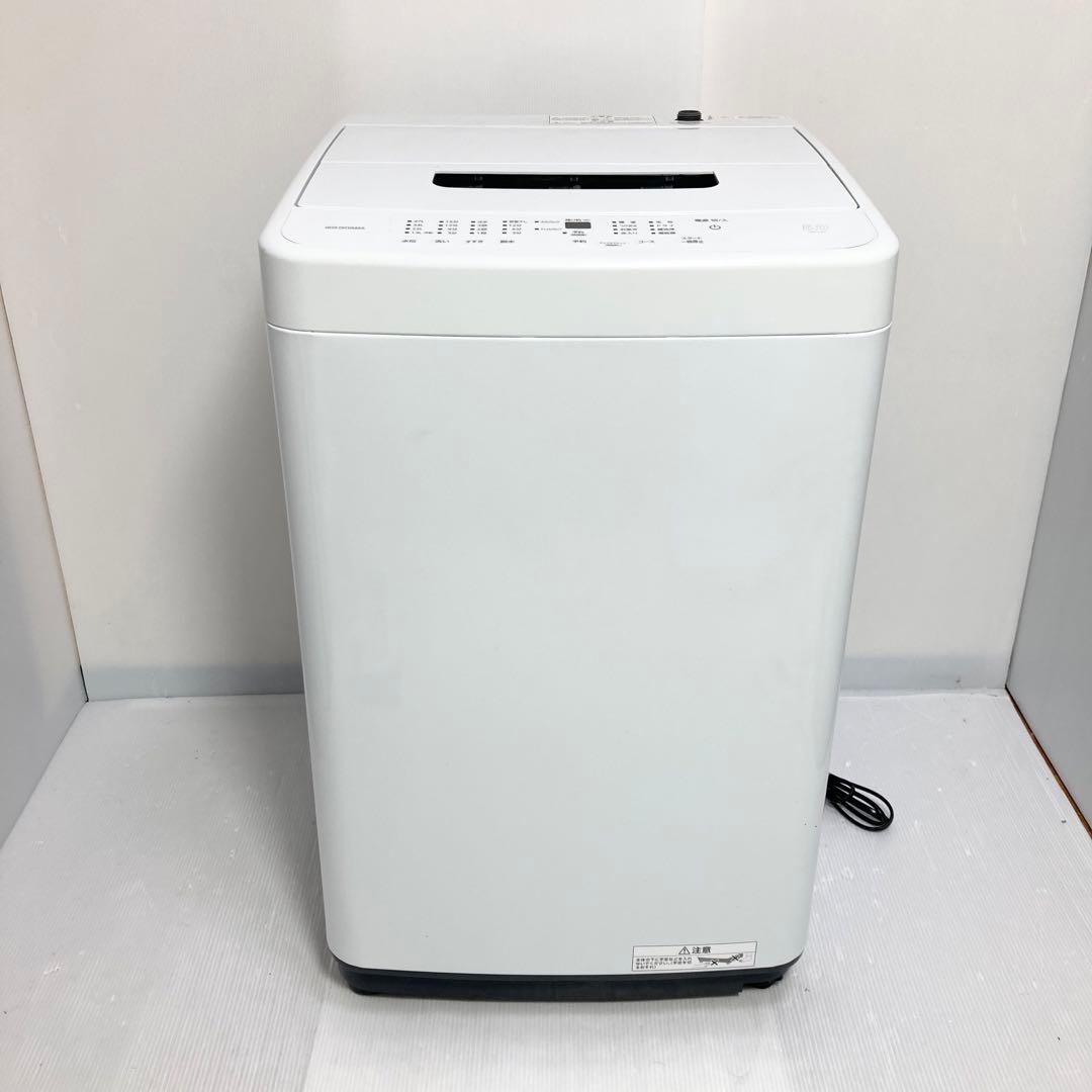 極美品 アイリスオーヤマ 洗濯機 5.0kg IAW-T504-W 2025年製